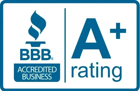 BBB Accredited Business, A+ rating